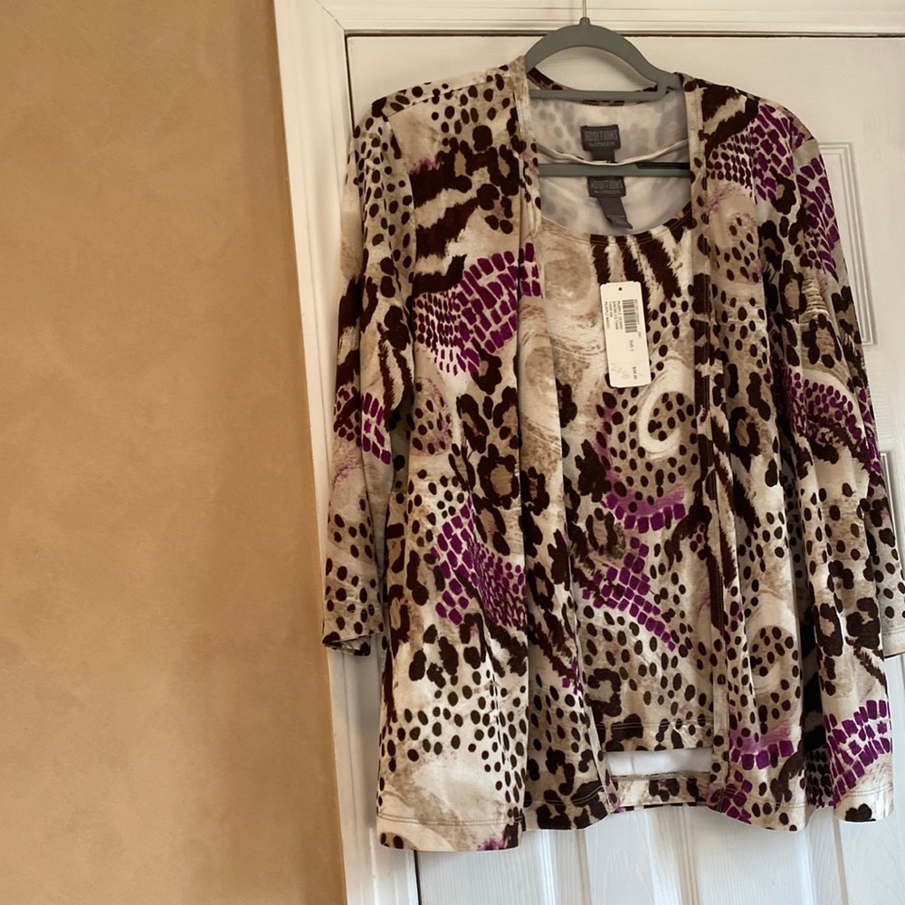 Chico’s 2 piece cardigan set